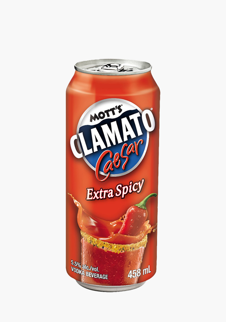 Mott's Clamato Caesar Extra Spicy | Excusez Moi