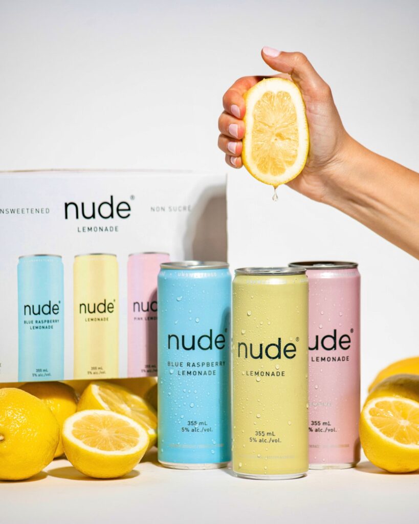Excusez Moi Nude Vodka Lemonade variety pack