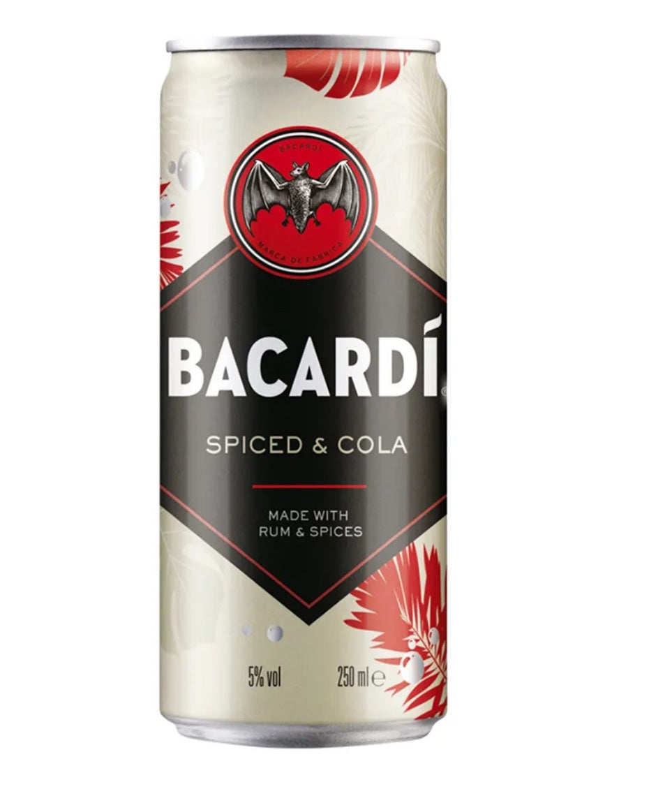 Excusez Moi Bacardi Spiced & Cola