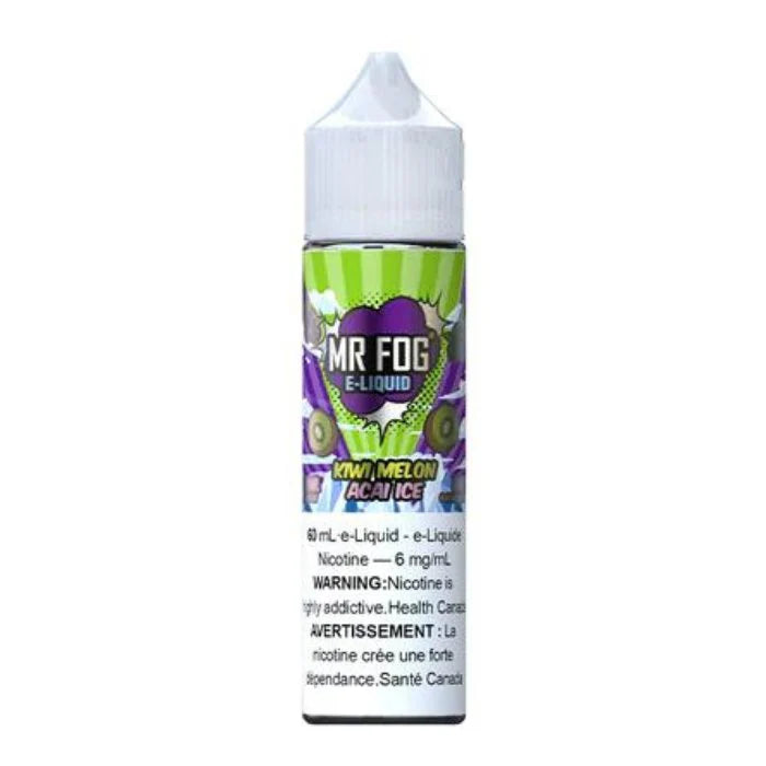 MR FOG Mr FOG 12mg E-Liquid 60ml Kiwi Melon Acai ICE