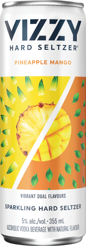 Vizzy Hard Seltzer Pineapple Mango