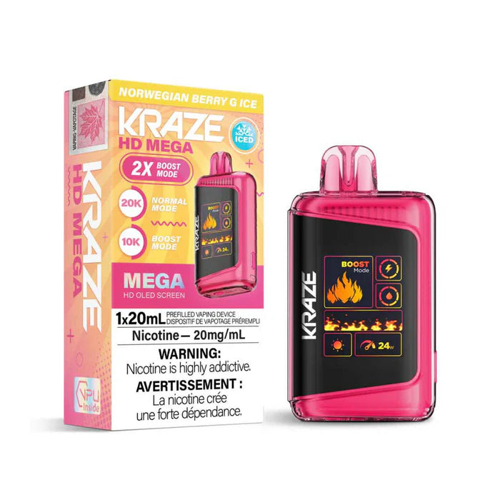 Kraze HD 20k Mega 20mg