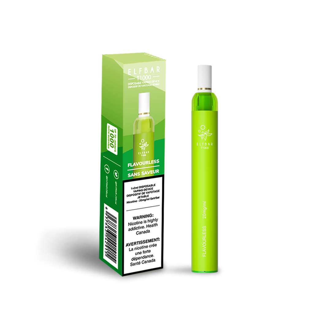 flavourless vape disposable Unflavored main image 1