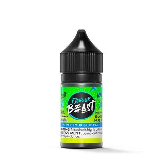 Flavour Beast Super Sour Blue Razz E-Liquid 30ml Excusez Moi