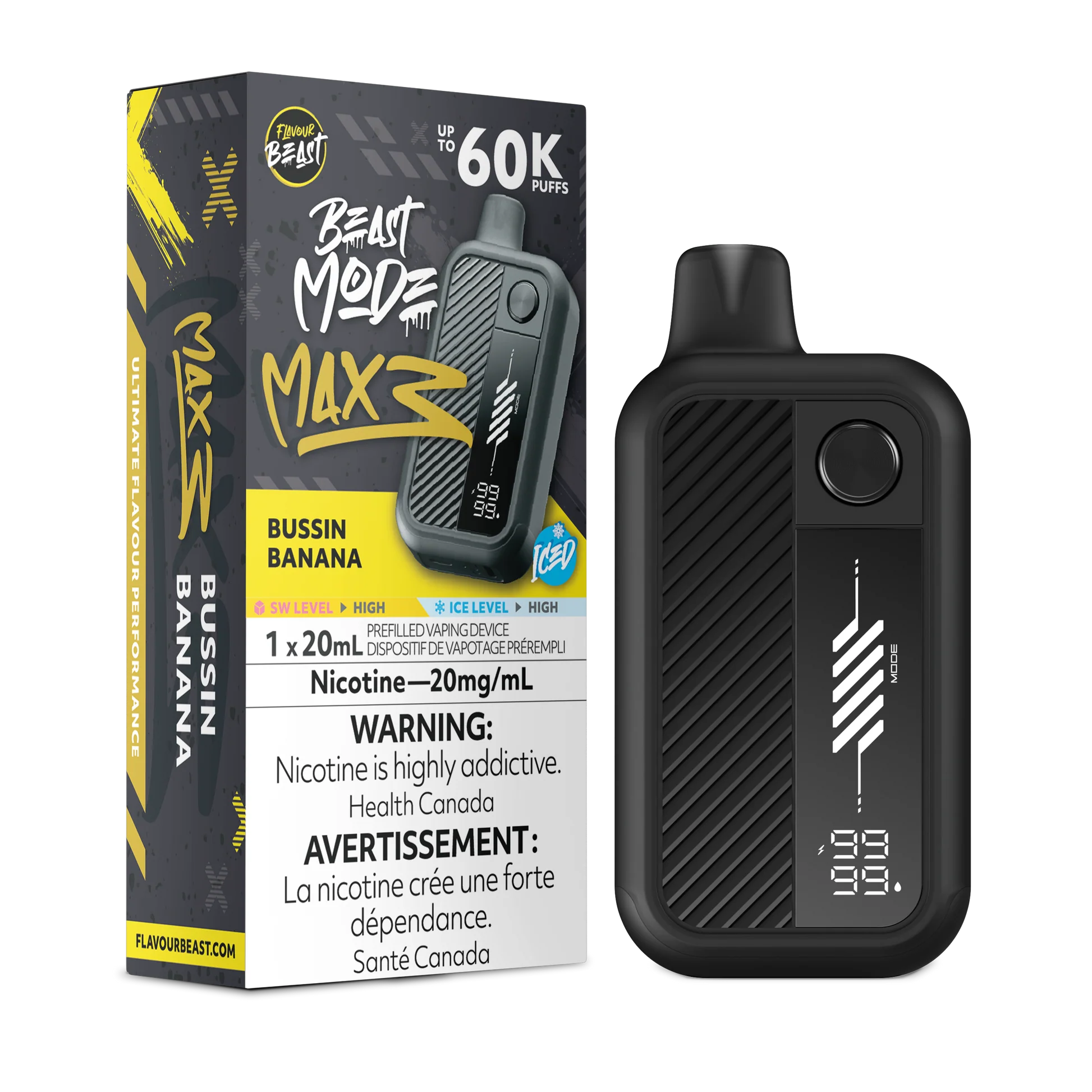 Flavour Beast Beast Mode Max 3 60K | Excusez Moi