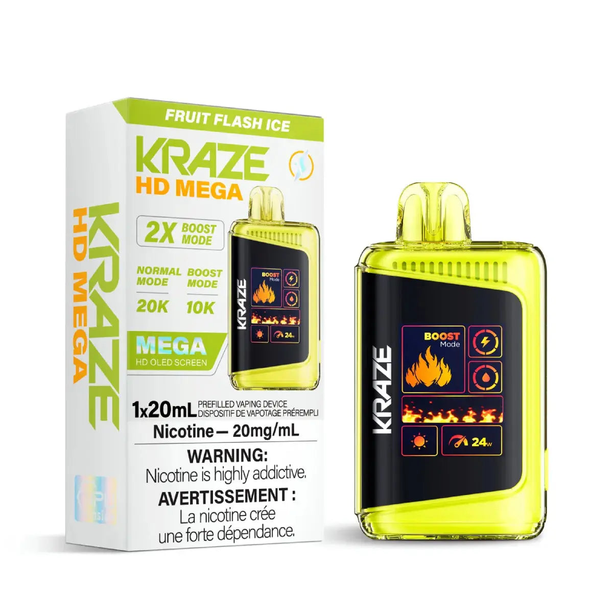 Kraze HD 20k Mega 20mg Excusez Moi