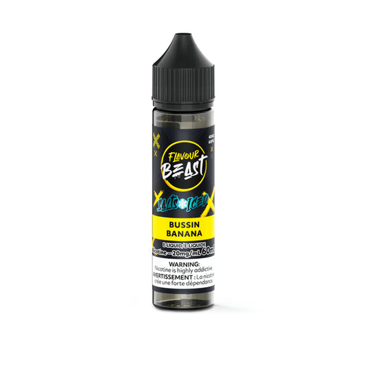 Flavour Beast Bussin Banana Iced E-Liquid 60ml