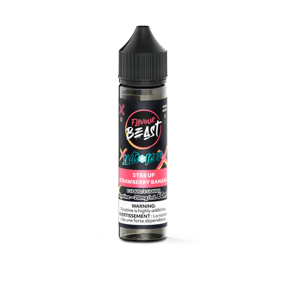 Flavour Beast STR8 UP Strawberry Banana Iced E-Liquid 60ml