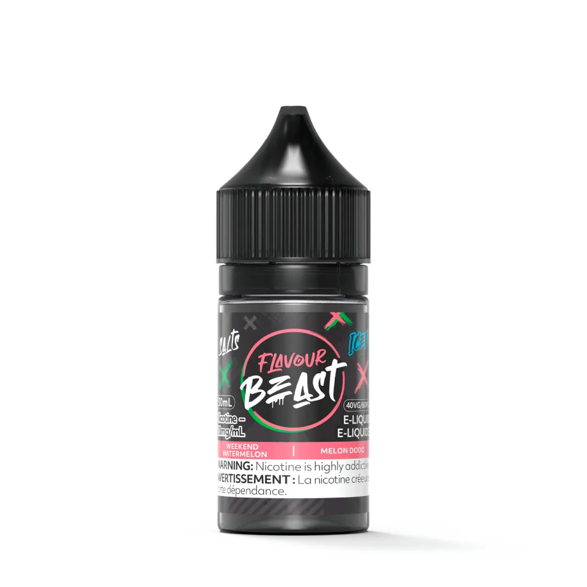 Flavour Beast Weekend Watermelon Iced E-Liquid 60ml