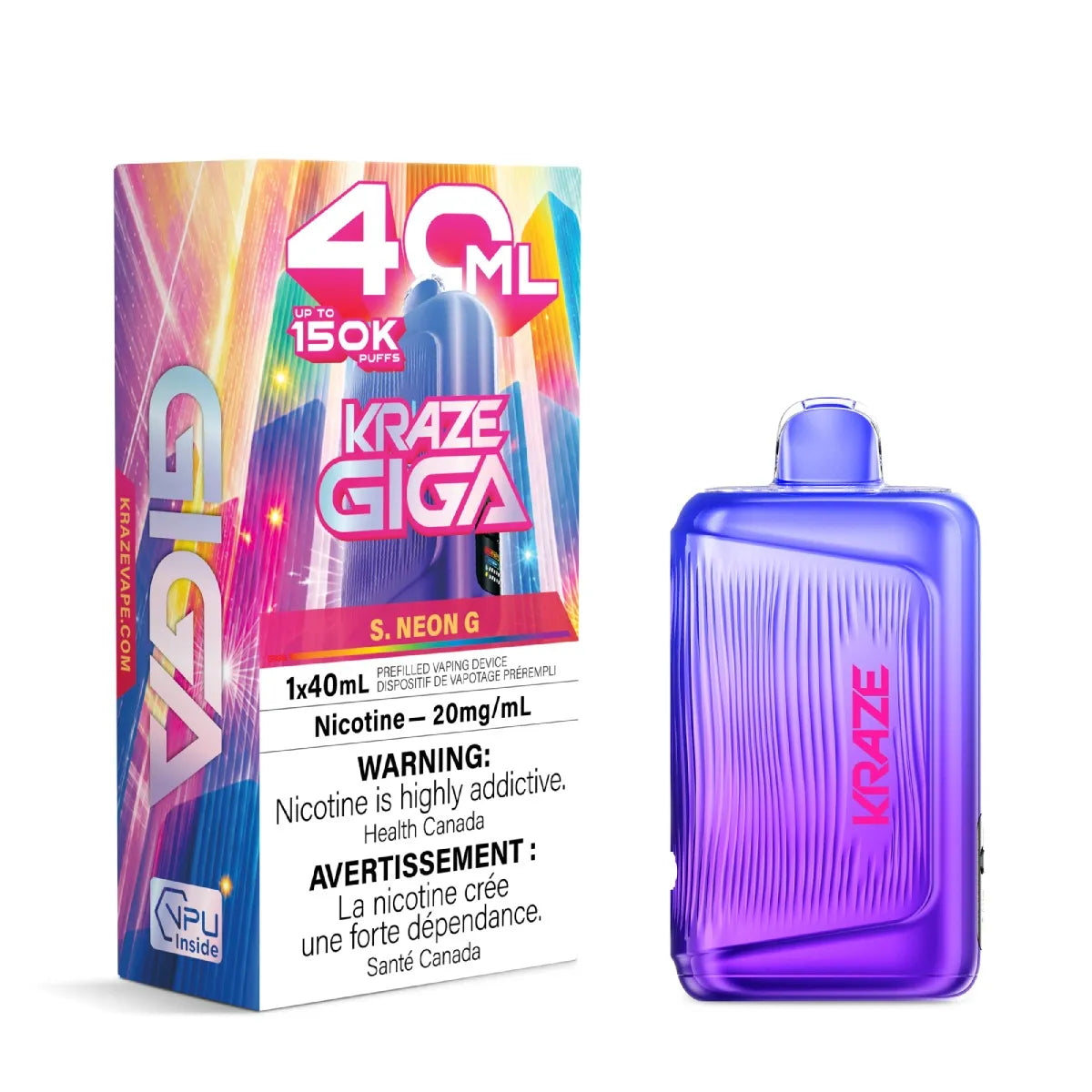Kraze Giga 150k | Excusez Moi