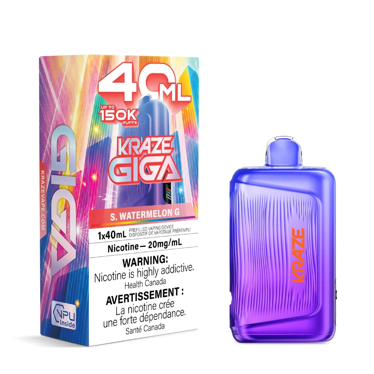 Kraze Giga 150k | Excusez Moi