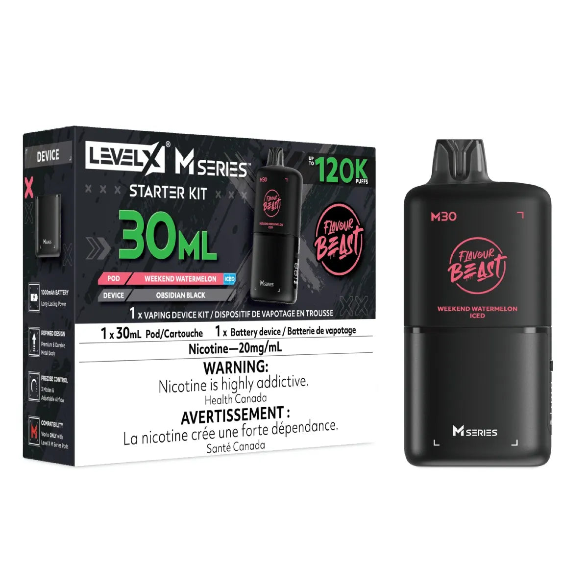Level X M Series M30 130k Starter Kit | Excusez Moi