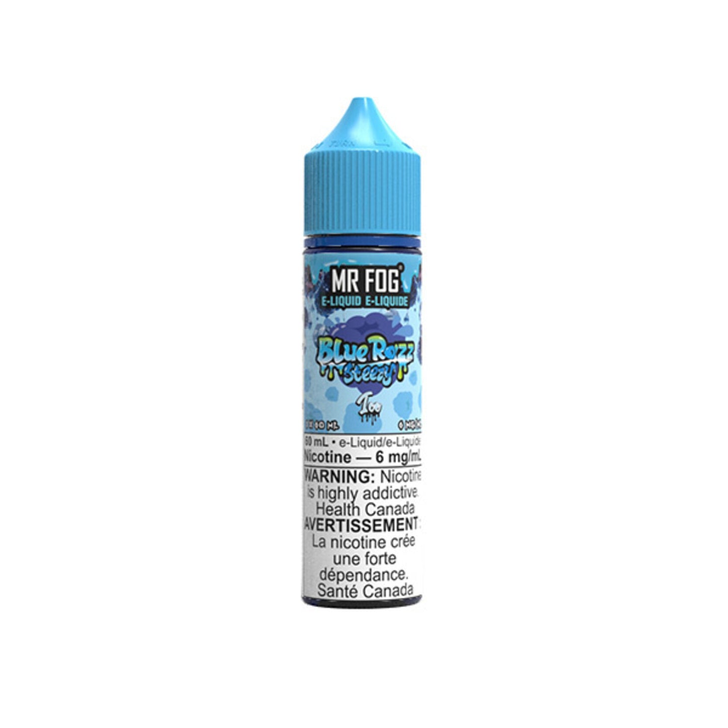 MR FOG Mr FOG Blue Razz Steezy 12mg E-liquid 60ml variety pack