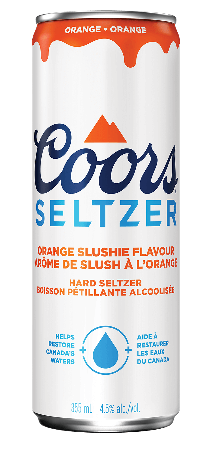 Coors Slushie Orange Seltzer | Excusez Moi