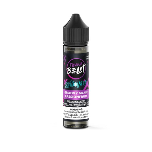 Flavour Beast Groovy Grape Passionfruit Iced E-Liquid 60ml