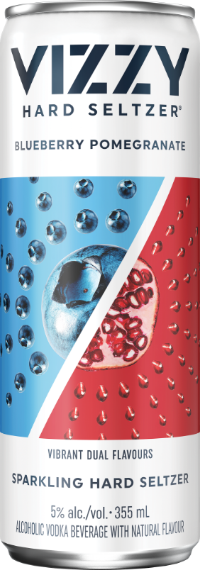Vizzy Hard Seltzer Blueberry Pomegranate | Excusez Moi